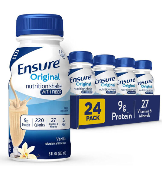 Ensure Original Vanilla Nutrition Shake with Fiber , 237ml * 24