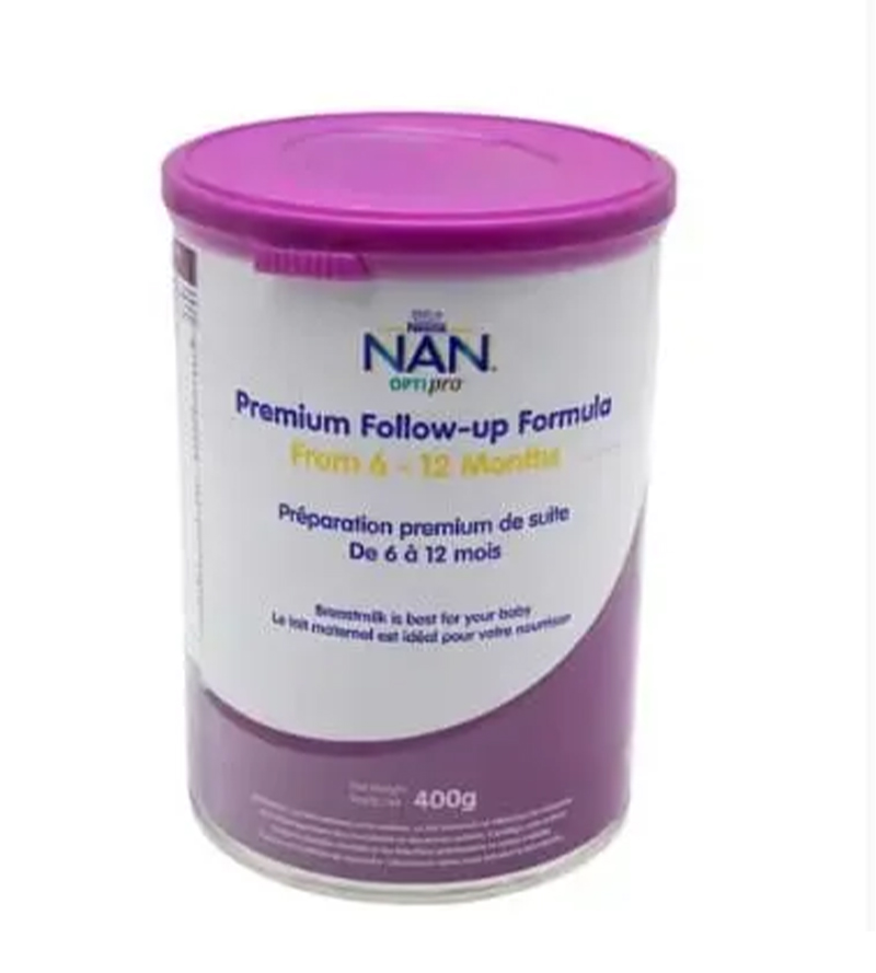 Nestle NAN 2 Optipro Baby Milk Powder Tin 400g 6-12m