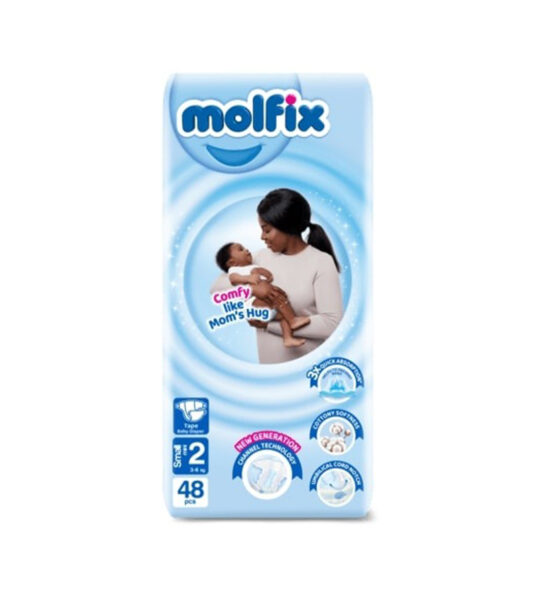Molfix Diapers Size 2 Small (3-6 kg) 48's