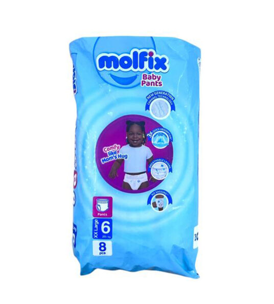 Molfix Diaper XXL No. 6 8's