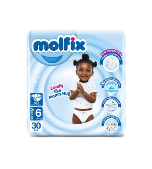 Molfix Diaper XXL No. 6 30's