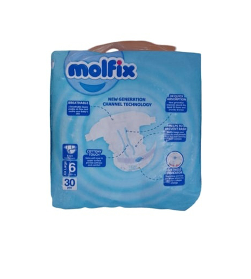 Molfix Diaper XXL No. 6 30's - Image 3