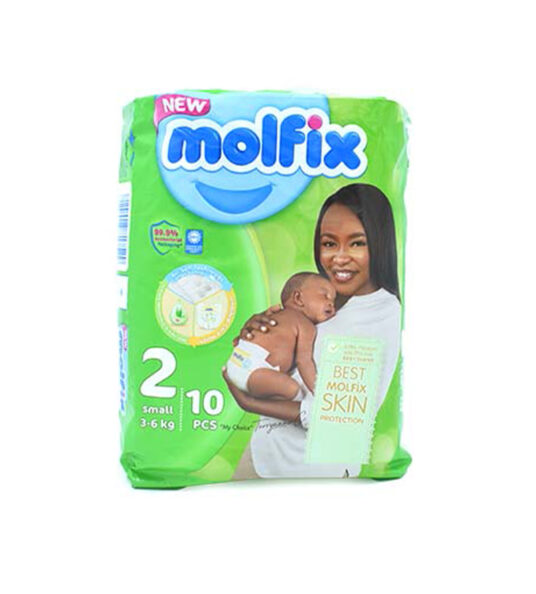 Molfix Diaper Size 2 Small (3-6 kg) 10's