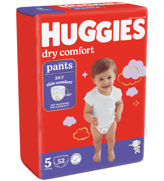 Huggies Dry Comfort Pants Size 5 52s
