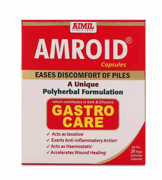 Amroid Capsules 20's