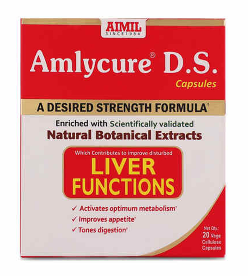Amlycure D.S Capsules 20's