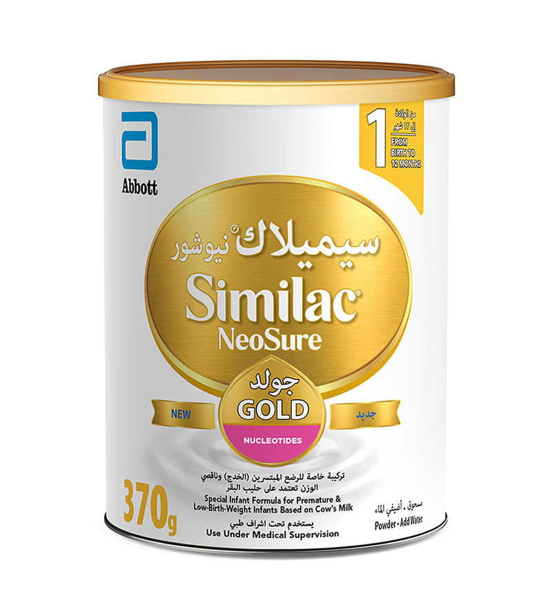 Similac Gold NeoSure Infant Formula Stage 1 From 0-12 Months 370 g
